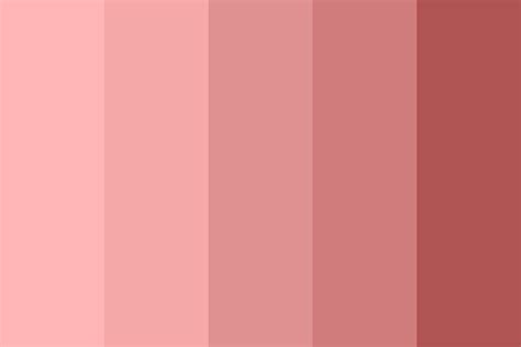 Pastel Rose-Red color palette | Color palette pink, Earth colour ...