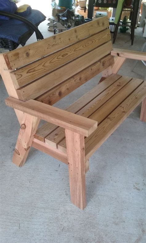 Garden Bench #WoodBenchDIY | Pallet furniture outdoor, Outdoor ...