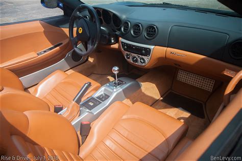 Ferrari 360 Spider interior - BenLevy.com