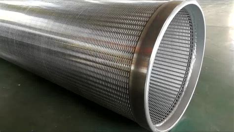 Welded 10'' Stainless Steel Johnson Filter Screen/ V Wire Stainless Steel Screen - Buy Stainless ...