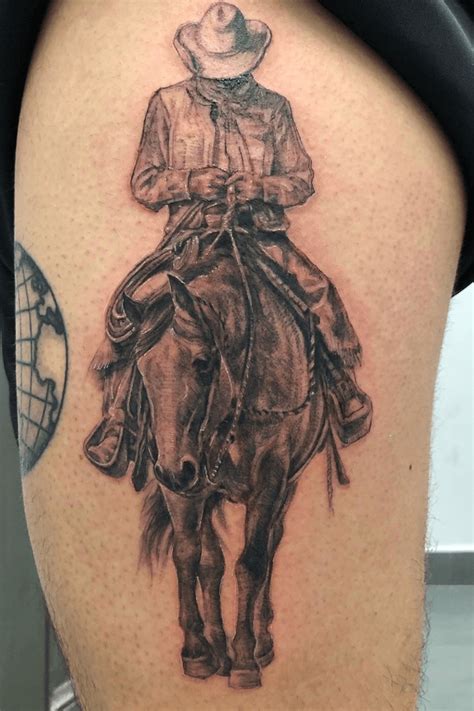 Tattoo uploaded by Black Fish Tattoo • Cowboy by Kevin. Instagram: @blackfishtattoo • Tattoodo