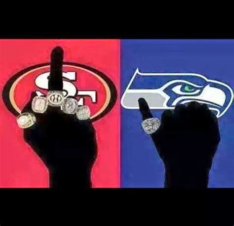 22 Meme Internet 49ers 5 Rings Fuck You Seahawks 1 Ring Thumbs Up 49ers ...