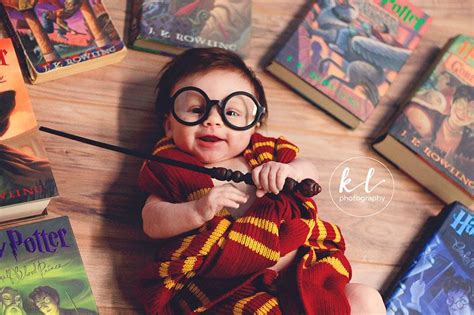 3-Month-Old Baby Has A ‘Harry Potter’ Photoshoot And It Couldn’t Get Any Cuter | Harry potter ...