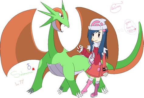 Shiny Salamence! by TysunamiWolf on DeviantArt