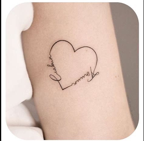 Tattoo Design Heart With Name - Printable Calendars AT A GLANCE