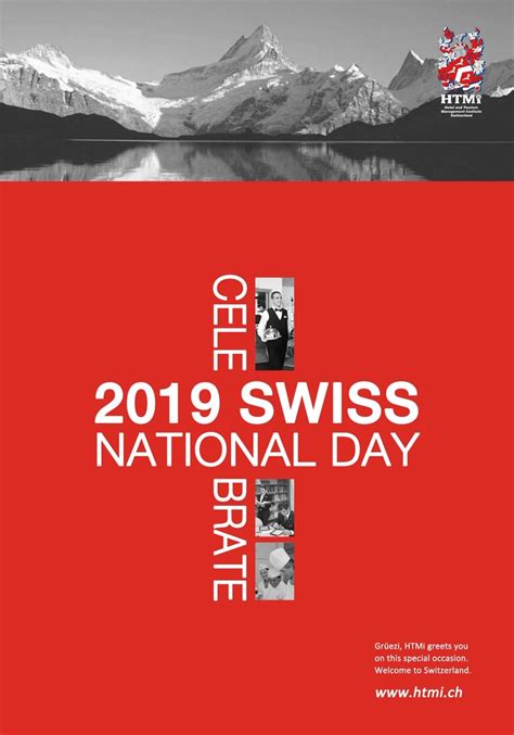 Celebrating Swiss National Day 2019 - HTMi Switzerland