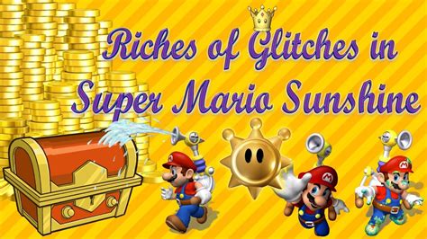 Riches of Glitches in Super Mario Sunshine - YouTube