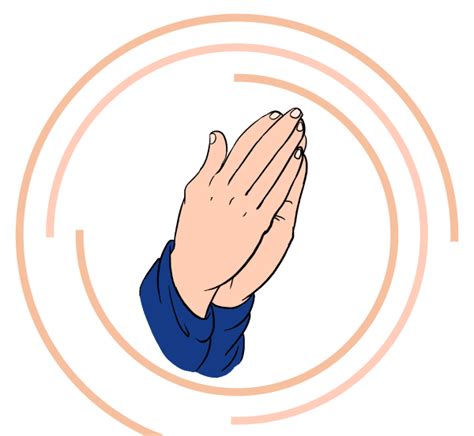 Praying hands PNG