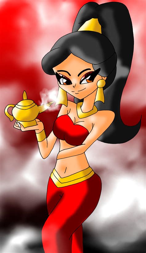 Genie Jasmine Wanna Wish by David3X on DeviantArt