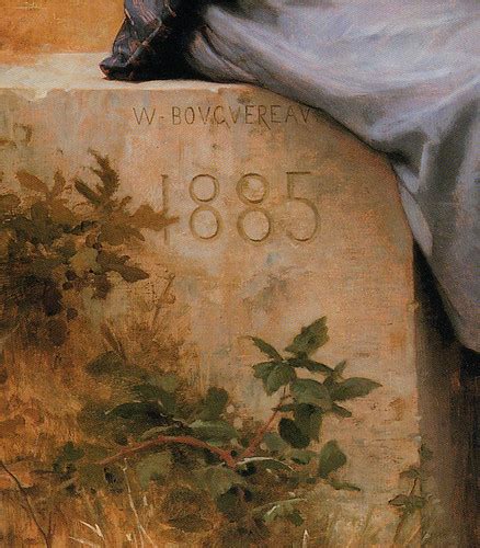 William-Adolphe Bouguereau "Meditation" (detail) 1885 | Flickr
