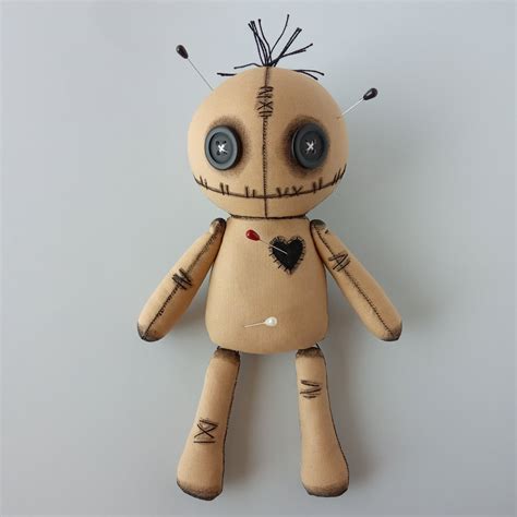 Voodoo Doll Sewing Pattern PDF, Creepy Cute Doll Tutorial, G - Inspire ...