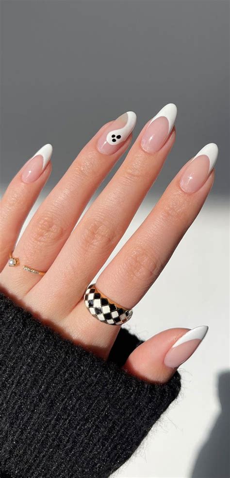 50 Cute Spooky Halloween Nail Ideas : Spooky French Twist 1 - Fab Mood | Wedding Color, Haircuts ...