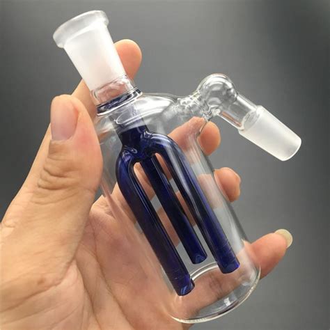 2020 14mm 18mm 3 Arms Ash Catcher For Glass Water Bong 45 Degree Dry Herb Tobacco Ash Catcher ...