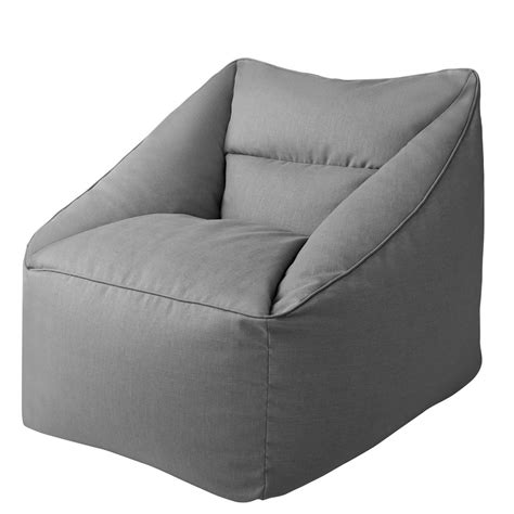 Better Homes & Gardens Dream Bean Patio Bean Bag Chair, Grey - Walmart.com - Walmart.com