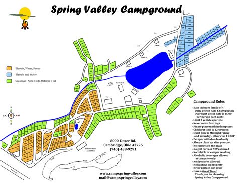 Spring Valley Campground, Cambridge Ohio