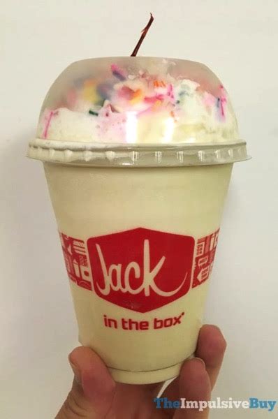 QUICK REVIEW: Jack in the Box Birthday Cake Shake - The Impulsive Buy