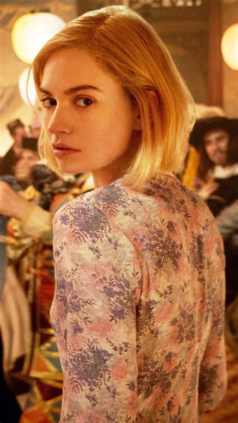 750x1334 Resolution Lily James Rebecca Movie iPhone 6, iPhone 6S ...