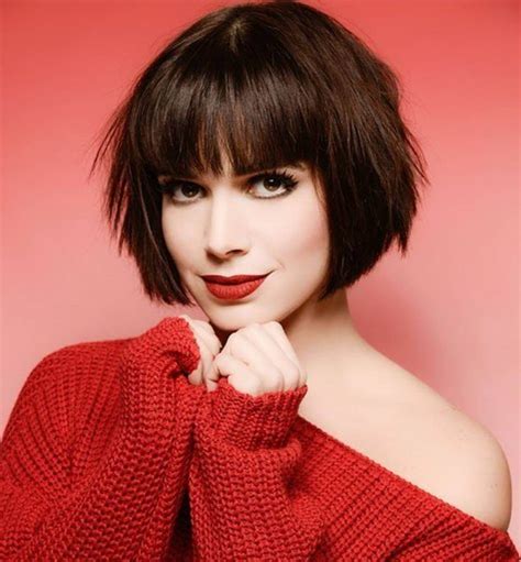 Bob Haircut 2025 With Fringe - Riva Verine