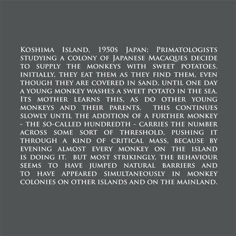 100 Monkeys: A Tipping Point Theory - Paul McGuckin - Photographer ...