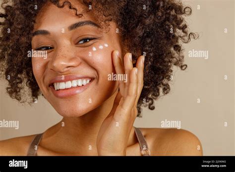 Cosmetic cream female model hi-res stock photography and images - Alamy