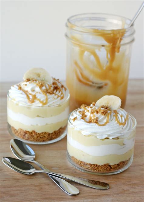 Banana Caramel Cream Dessert - Glorious Treats