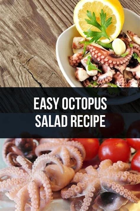 Easy Octopus Salad Recipe - The Refreshing Seafood Recipe