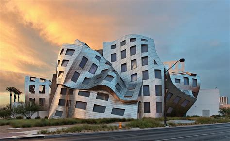 Frank Gehry’s Cleveland Clinic Lou Ruvo Center for Brain Health © David Giral | Mimari, Tuhaf ...