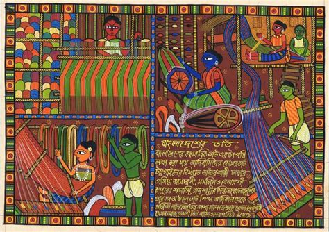 #jatra #bangladeshfolkart #handloomcht | South asian art, Bengali art ...