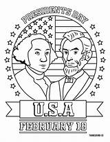 8 free printable Presidents Day coloring Pages sketch template
