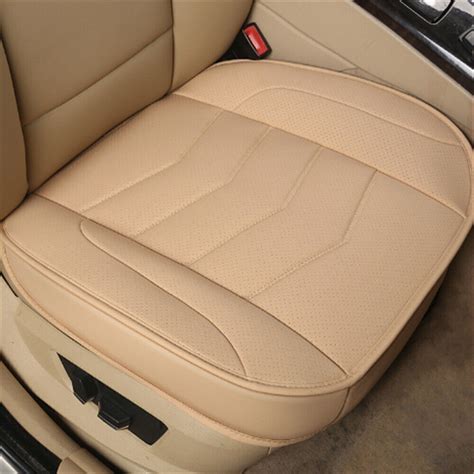 For 2015-2018 Subaru Outback Driver Bottom Leather Seat Cover #Beige | eBay