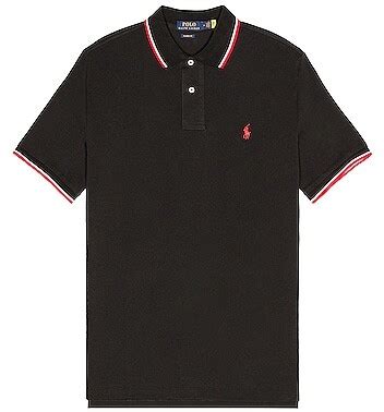 Polo Ralph Lauren Polo Shirt in Black - ShopStyle