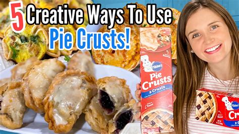 5 AMAZING Ways to Use Refrigerated PIE CRUSTS | Tasty PILLSBURY Pie ...