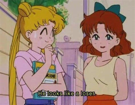 aesthetic, 90s anime aesthetics, old anime, animation, sailor moon ...