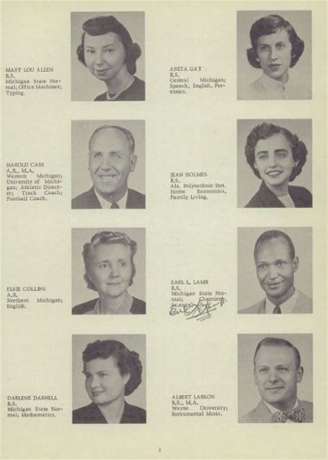 Explore 1953 Romulus High School Yearbook, Romulus MI - Classmates