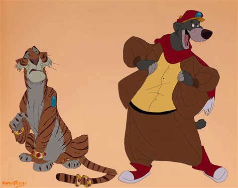 Defiers Shere Khan and Baloo by Kosperry by KallyToonsS on DeviantArt