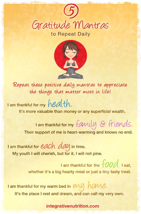 Pin by Institute for Integrative Nutr on Inspirational Quotes | Affirmations, Gratitude, Mantras