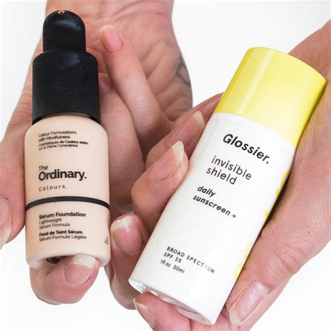 I Combine Glossier Sunscreen and The Ordinary Foundation Every Day | Allure