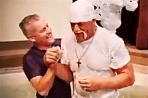 Hulk Hogan gets baptized as WWE legend dedicates himself to religion