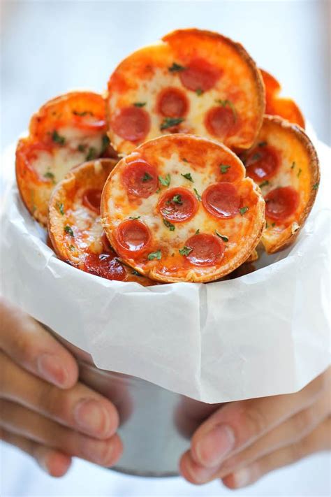 Mini Deep-Dish Pepperoni Pizzas | Game-Day Food You Can Make in a Muffin Tin | POPSUGAR Food ...