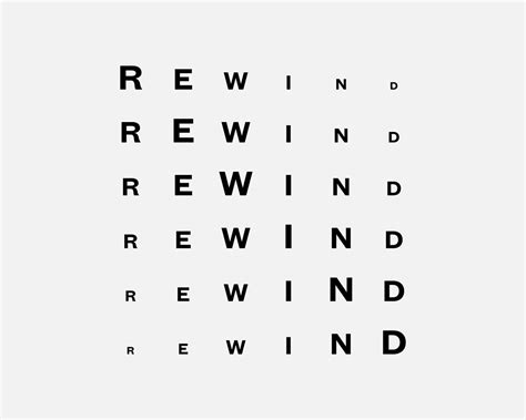 Rewind - Publication & Identity on Behance | Rewind, Experimental ...