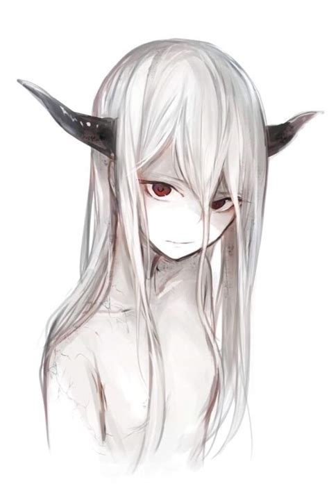 Horned demon girl | Anime Amino