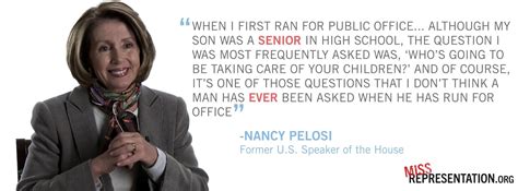 Nancy Pelosi is echoing a statement we here time and again about how ...