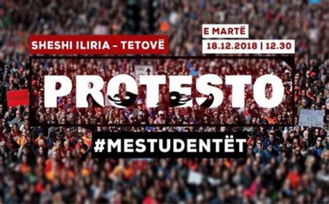 Students from Tetovo protest against corruption, university fees - Republika English