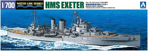 1/700 British Heavy Cruiser Exeter - Model Kit | at Mighty Ape NZ