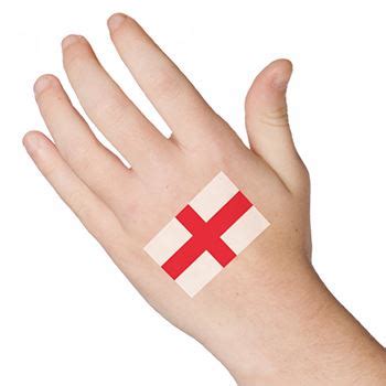 England Flag Tattoo – Tattoo for a week