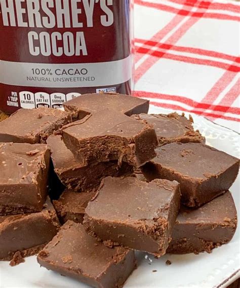 hershey cocoa fudge recipe with peanut butter - Good Here Diary Fonction