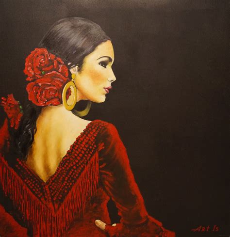 Flamenco I Painting (With images) | Dancer painting, Mexican paintings ...