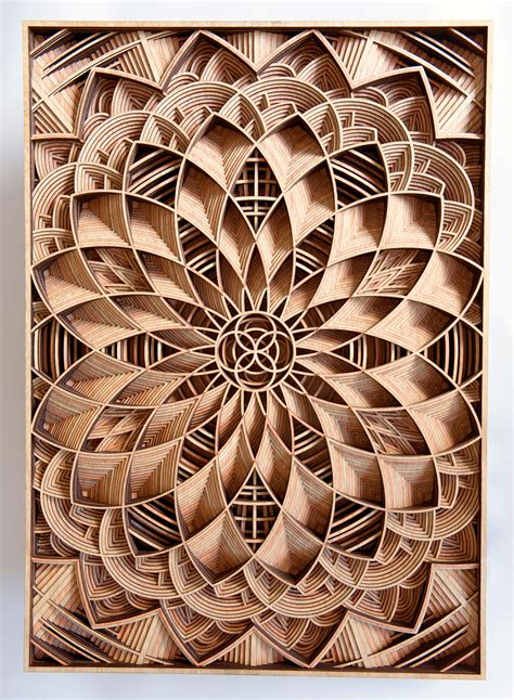 Discover Wooden Art Works Of Astonishing Precision Made Using Laser