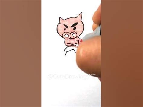 Drawing Buri Buri Zaemon Easy | Shinchan #shorts - YouTube