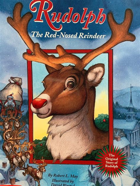 Rudolph the red nose reindeer by Robert L may illustrated by | Etsy ...